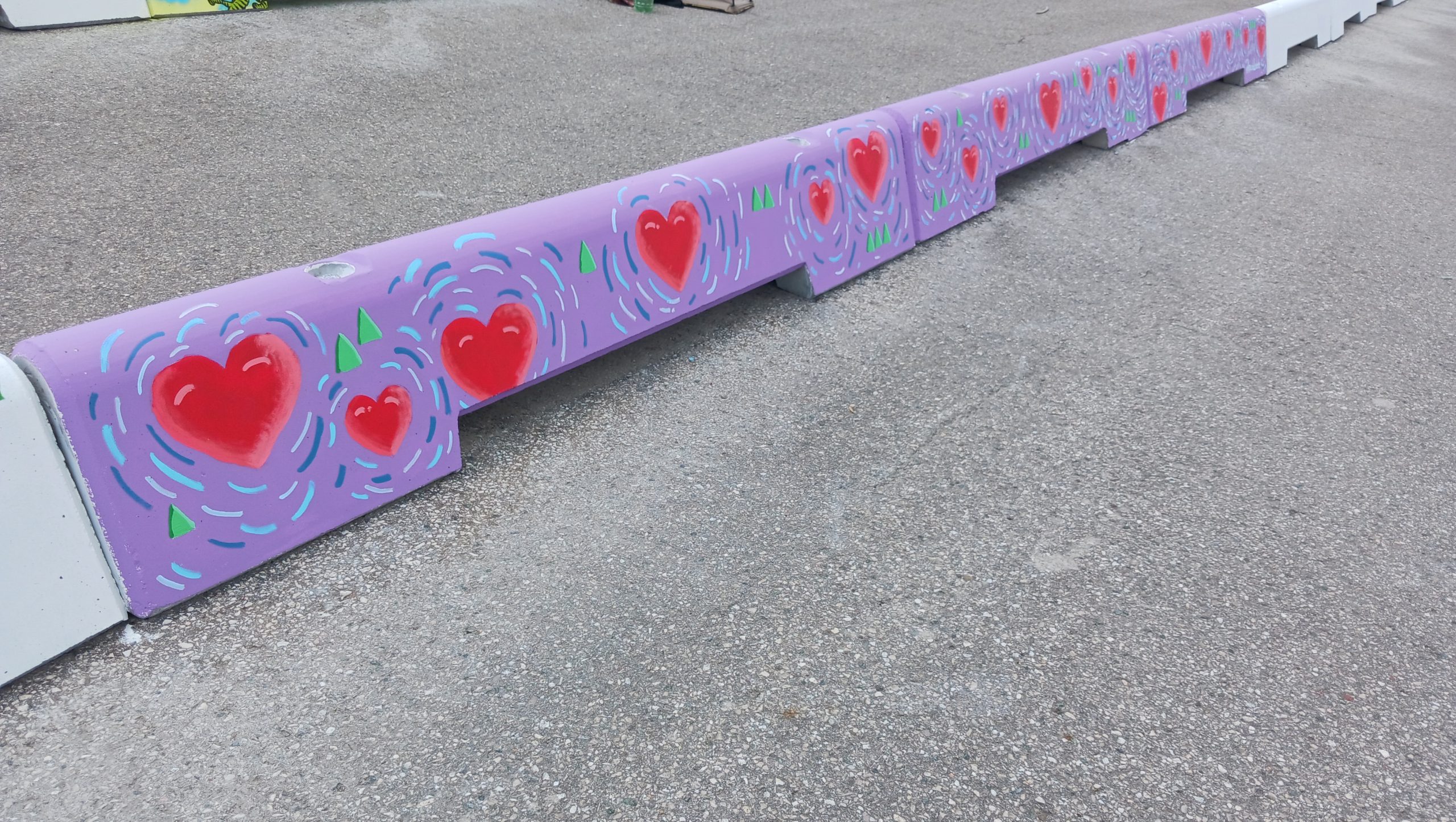 StreetARToronto Cycle Track Art Project